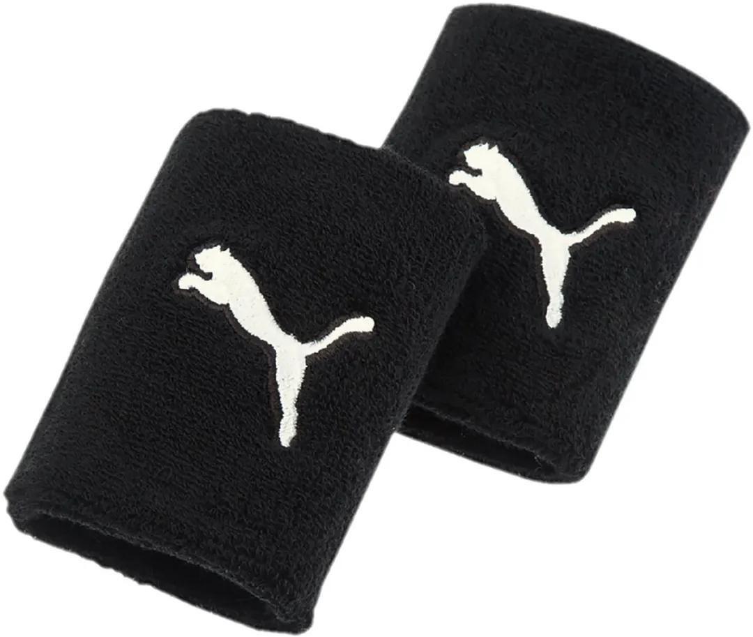 PUMA Zweetband - One Size - 4 Stuks - Zwart