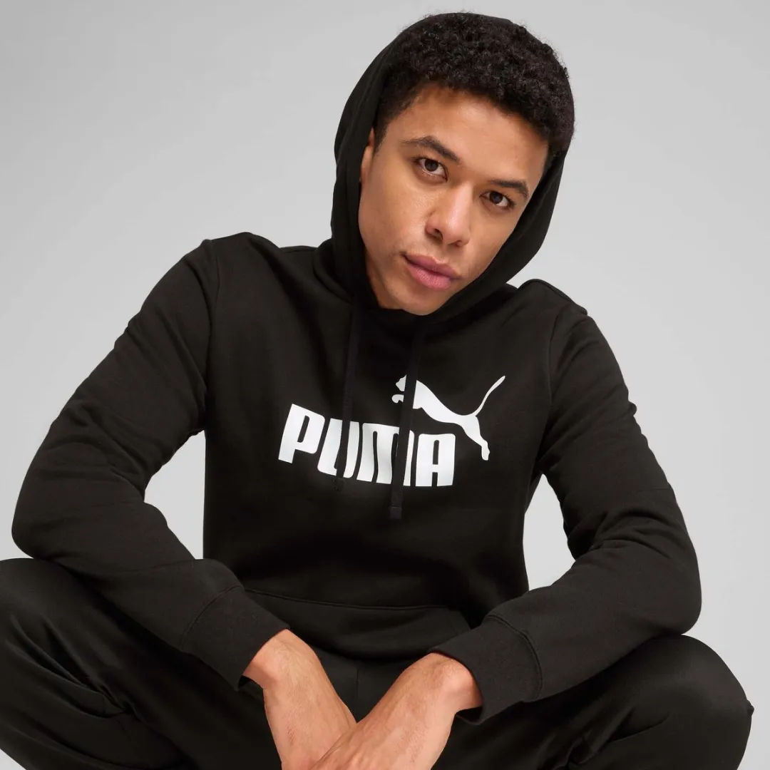 PUMA ESS No. 1 Logo Hoodie - Puma Black M