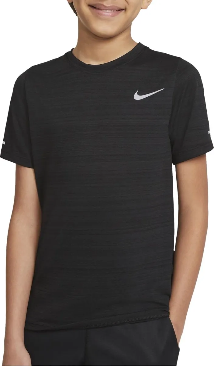 Nike Dri-FIT Miler Jongens Sportshirt DD3055-010