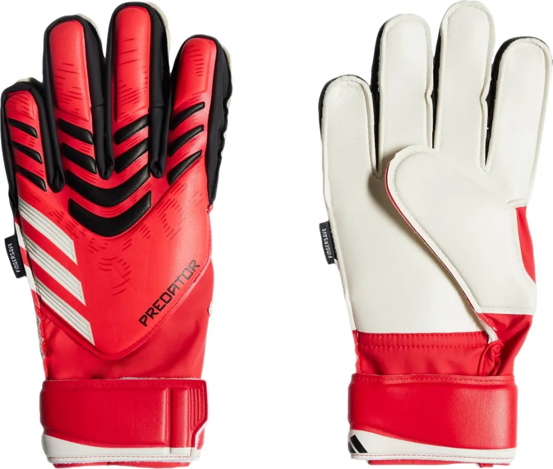 adidas Performance Predator Match Fingersave Keepershandschoenen Kids Rood - JH3809