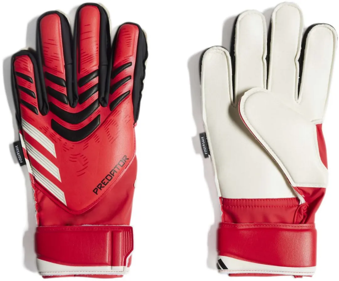 adidas Performance Predator Match Fingersave Keepershandschoenen Kids Rood - JH3809