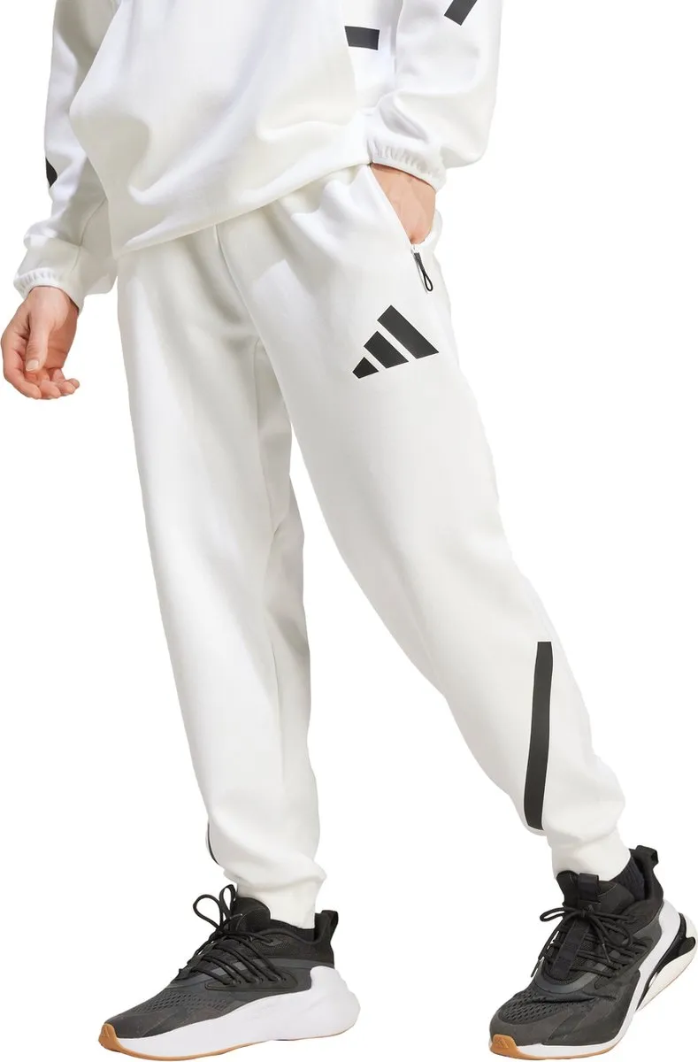 adidas Z.N.E. Heren Trainingsbroek Wit S