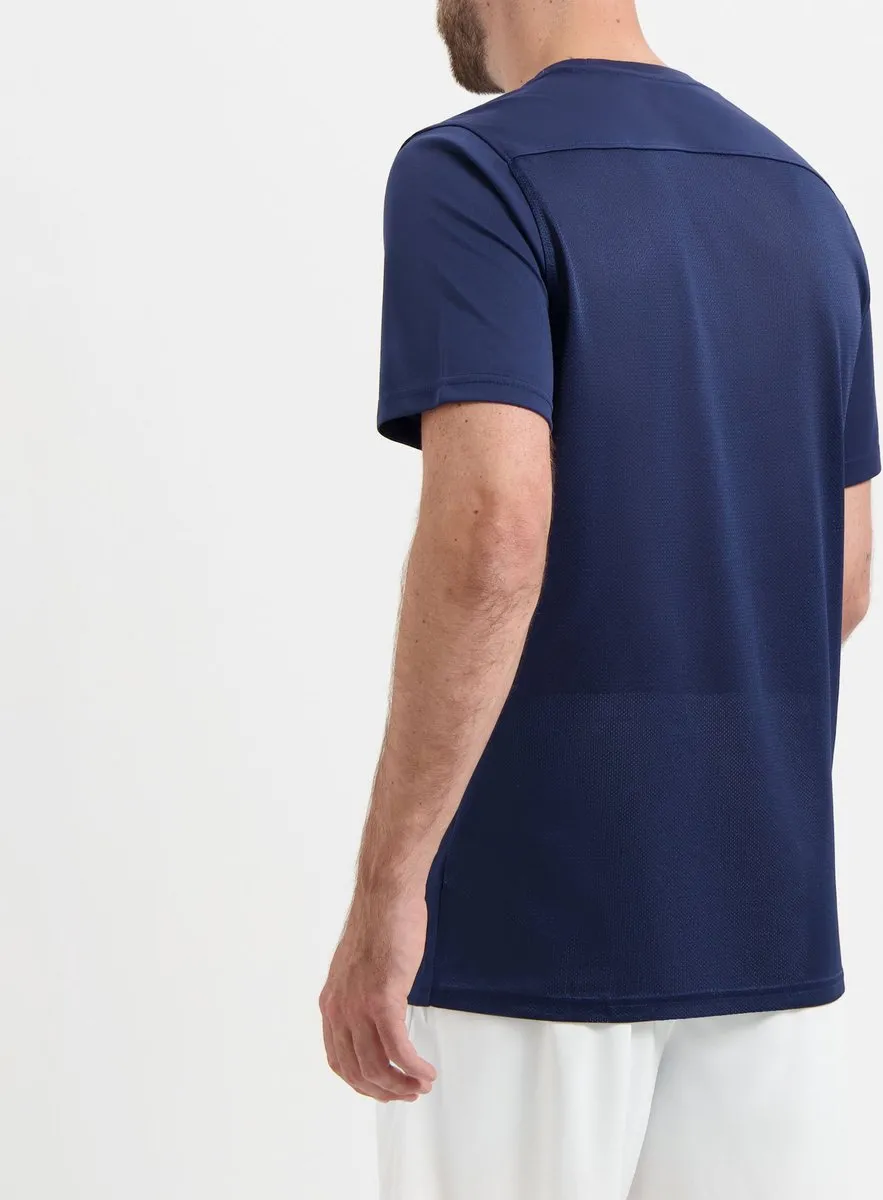 Nike Park VII SS Mannen Sportshirt Navy - XL