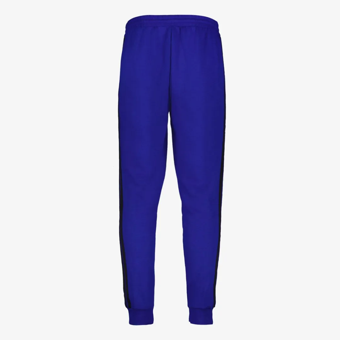 Adidas M 3S FL TC PT Heren Joggingbroek - L - Blauw