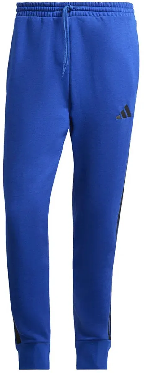 Adidas M 3S FL TC PT Heren Joggingbroek - L - Blauw - afbeelding 6 van 6