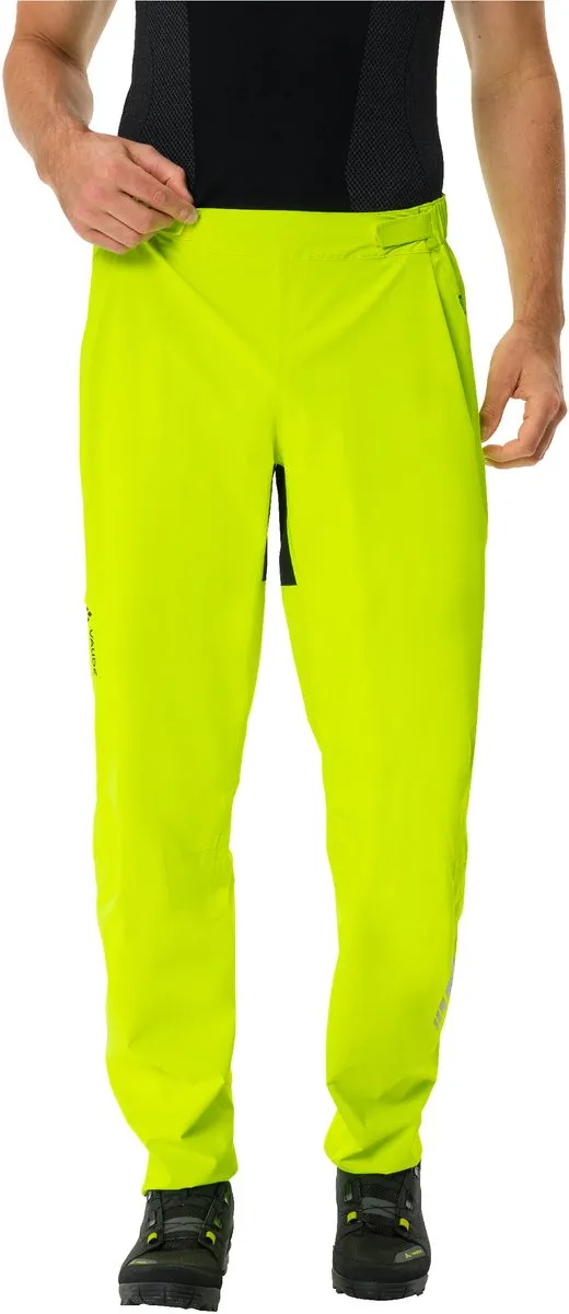 Vaude Men's Moab Regenbroek L - Neon Yellow