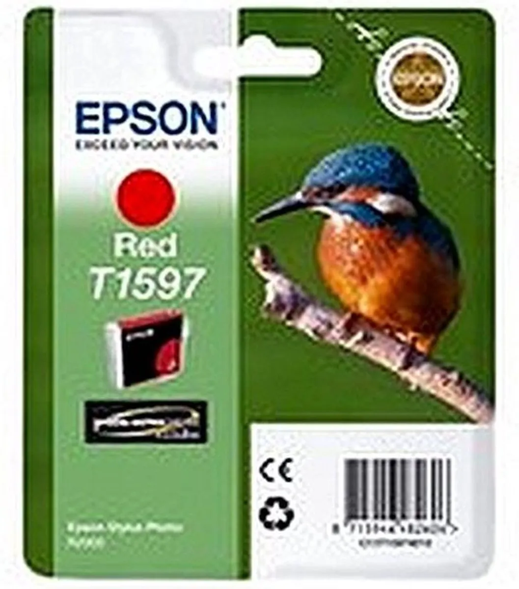 Epson T1597 Inktcartridge Rood - 17ml