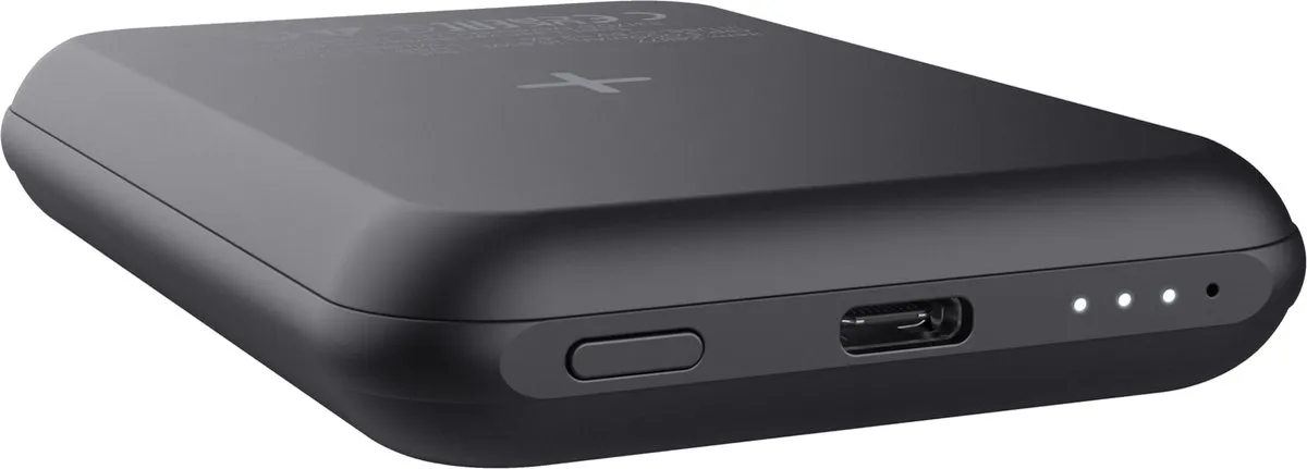 Trust Magno Draadloze Powerbank 5000mAh - MagSafe - Zwart