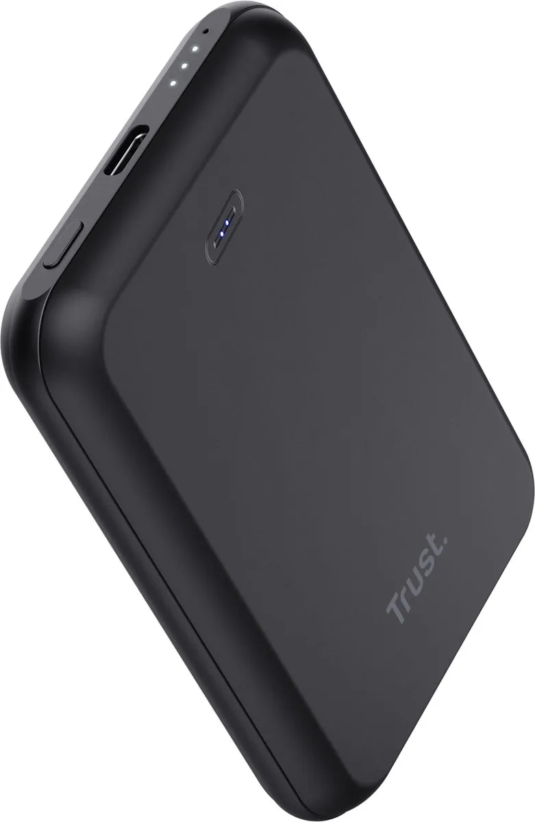 Trust Magno Draadloze Powerbank 5000mAh - MagSafe - Zwart