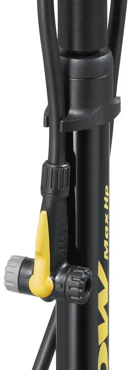 Topeak Joeblow Max HP Vloerpomp - 160 PSI - Zilver