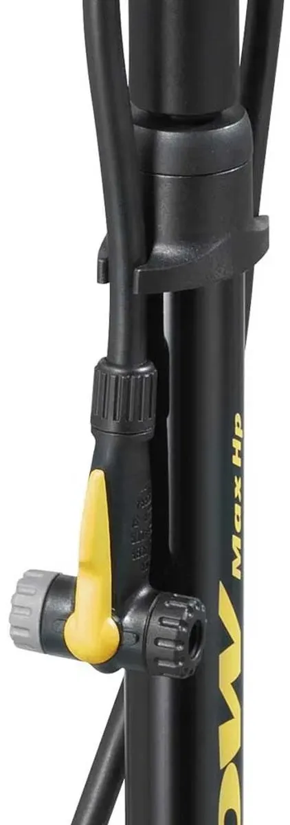 Topeak Joeblow Max HP Vloerpomp - 160 PSI - Zilver