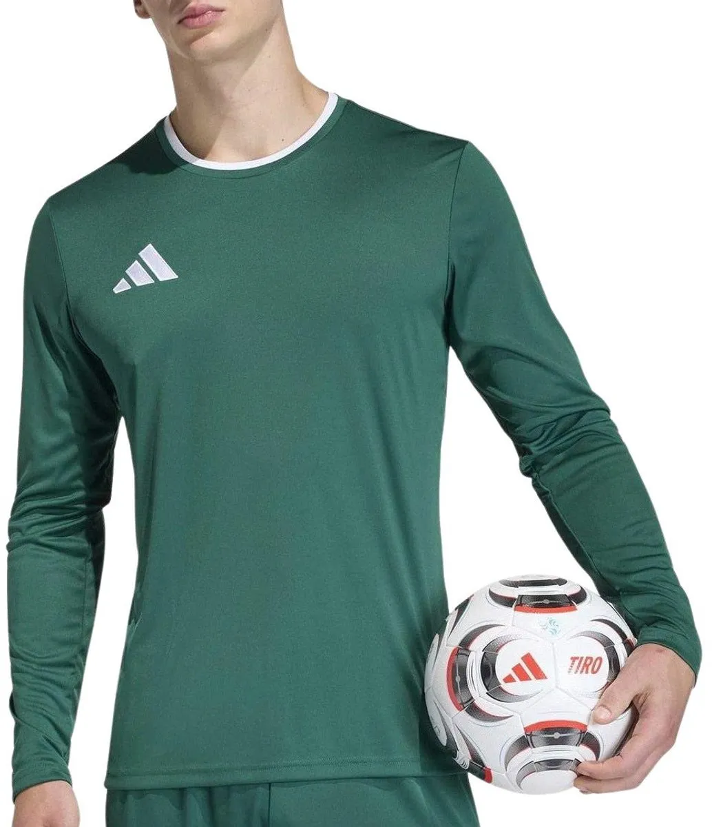Adidas Entrada 26 Longsleeve Shirt Heren M - Wit/Zwart