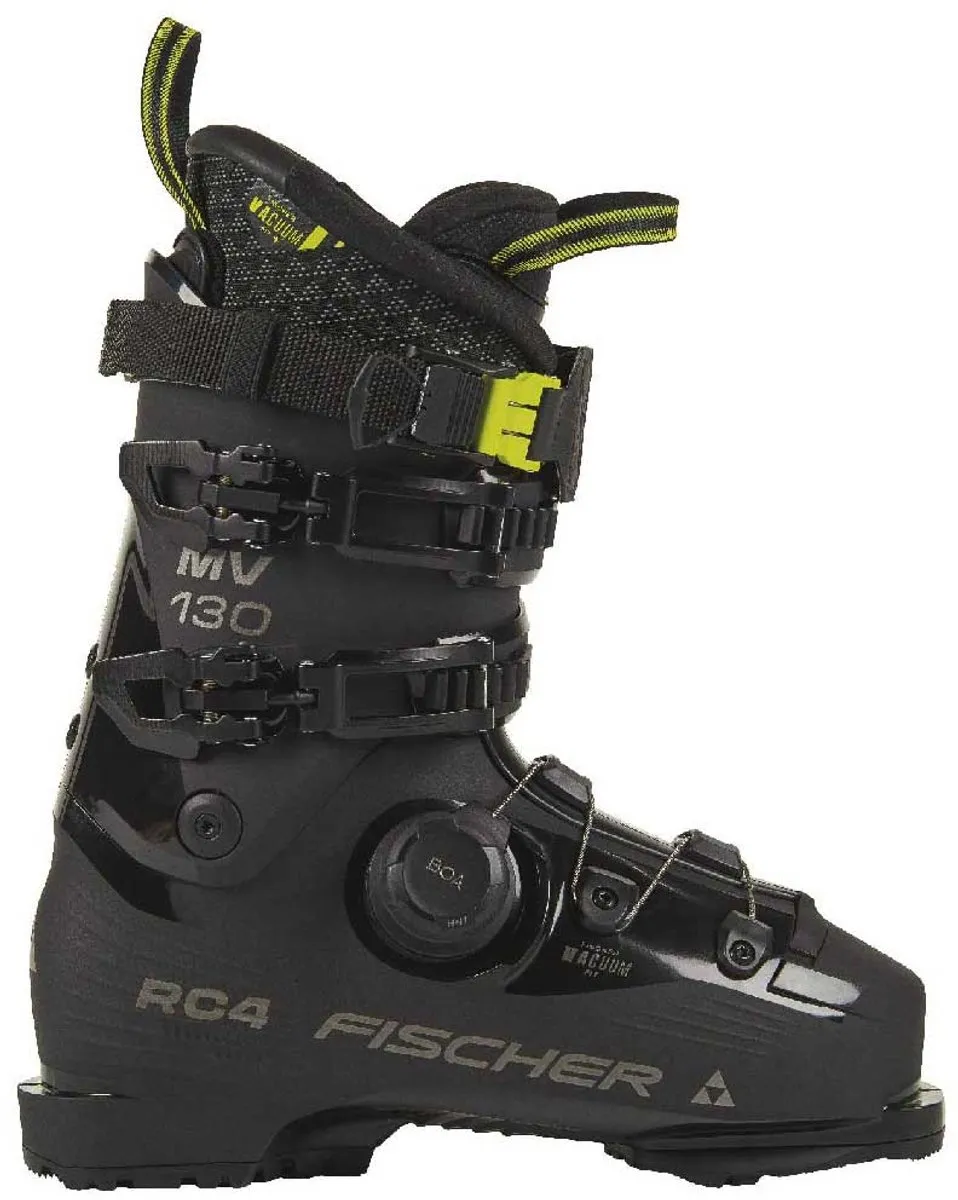 Fischer RC4 130 MV VAC BOA Heren Skischoenen - Zwart