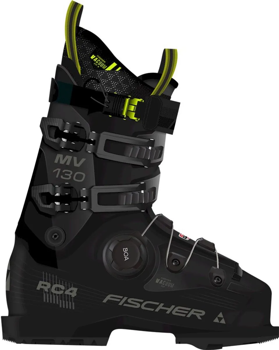 Fischer RC4 130 MV VAC BOA Heren Skischoenen - Zwart - afbeelding 6 van 6