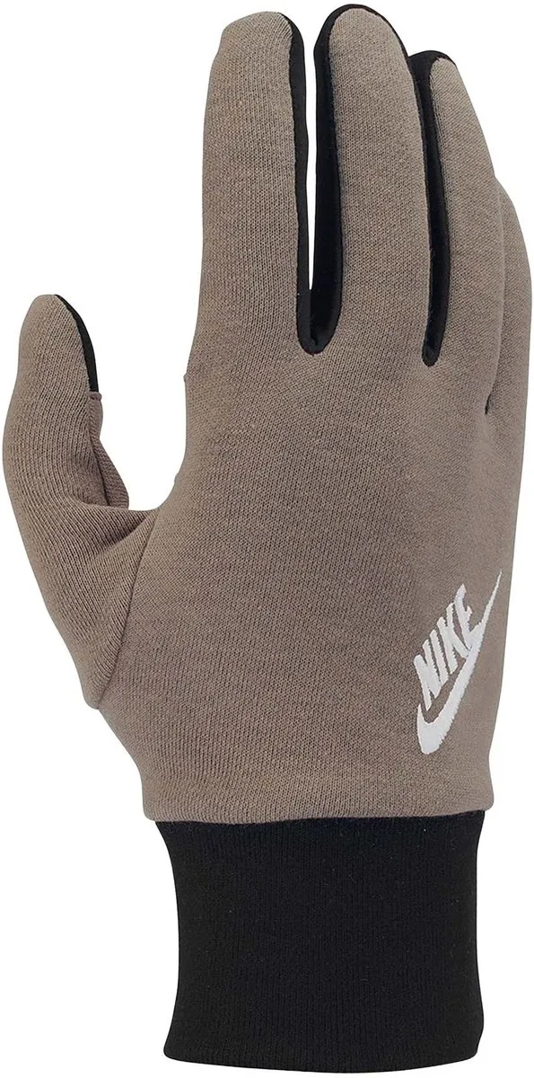 Nike Club Fleece 2.0 Handschoenen Heren XL - Bruin/Zwart
