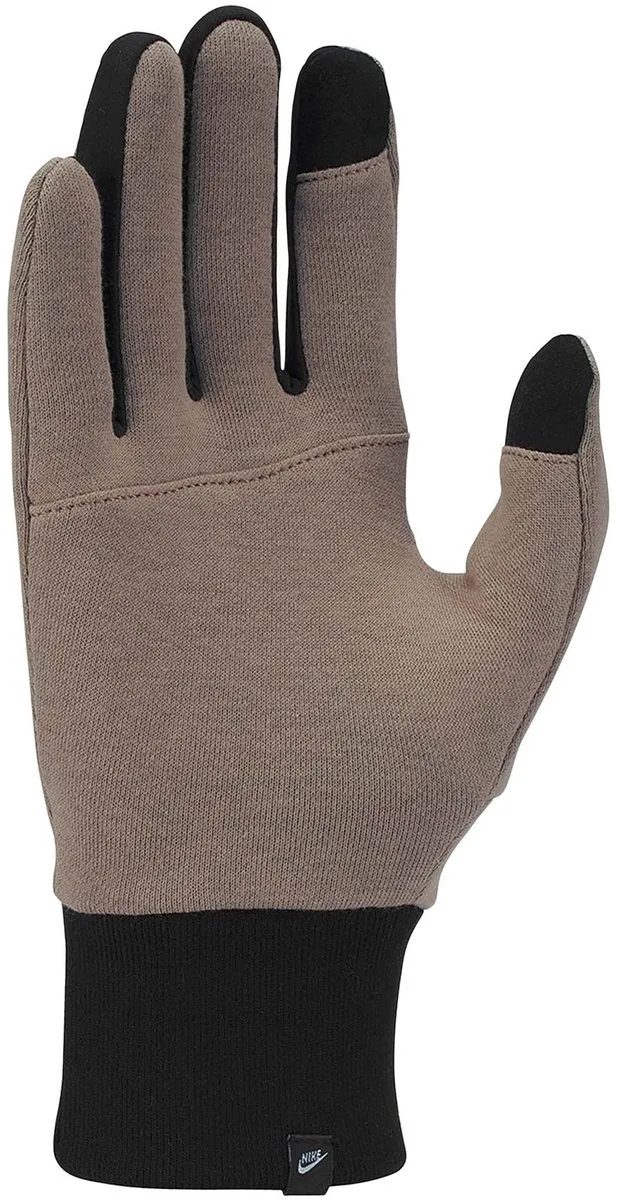 Nike Club Fleece 2.0 Handschoenen Heren XL - Bruin/Zwart