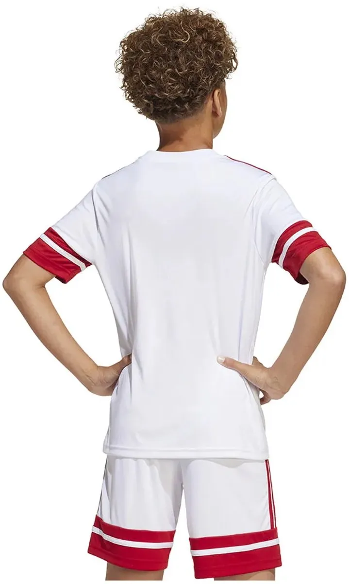 Adidas Squadra 25 T-shirt 9-10 jaar - Wit/Rood
