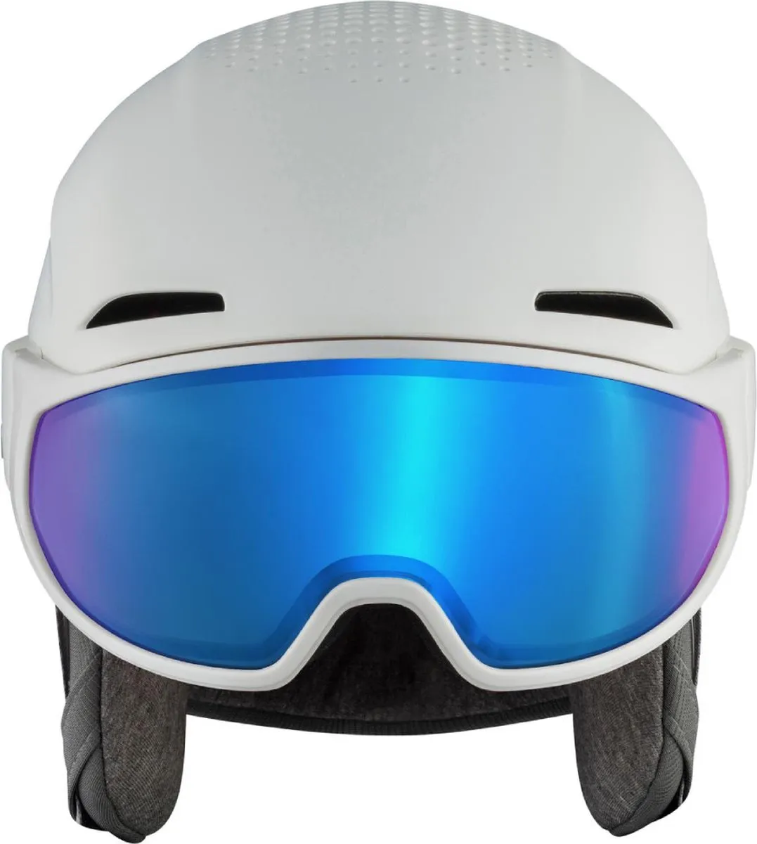Alpina Alto Q Lite Skihelm M - Wit - 55-59cm - afbeelding 5 van 6