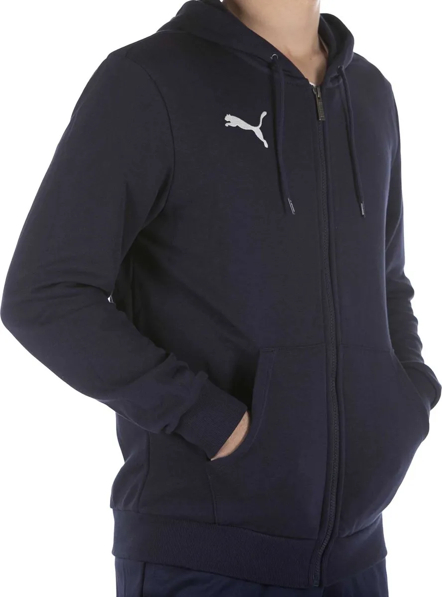 PUMA Teamgoal 23 Casuals Hooded Jacket - Blauw - afbeelding 3 van 6
