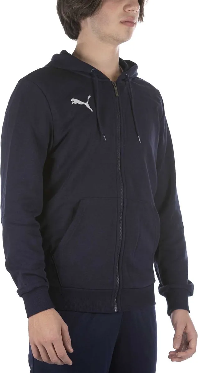 PUMA Teamgoal 23 Casuals Hooded Jacket - Blauw - afbeelding 6 van 6
