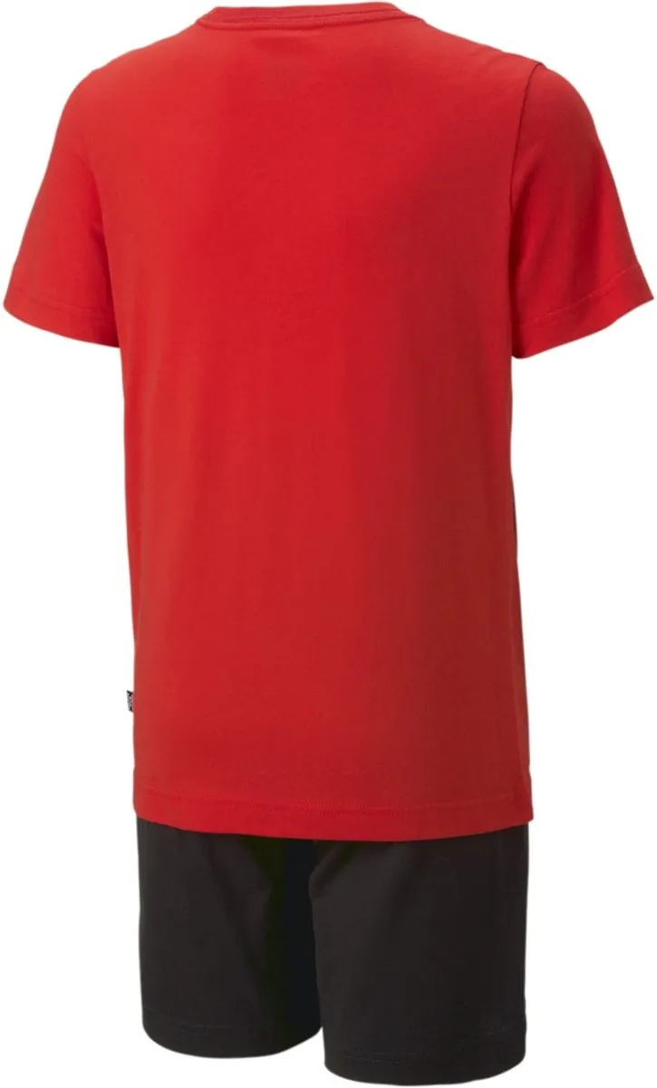 PUMA Kinder Knitted Suits Short Jersey Set B 847310 - For All Time Red