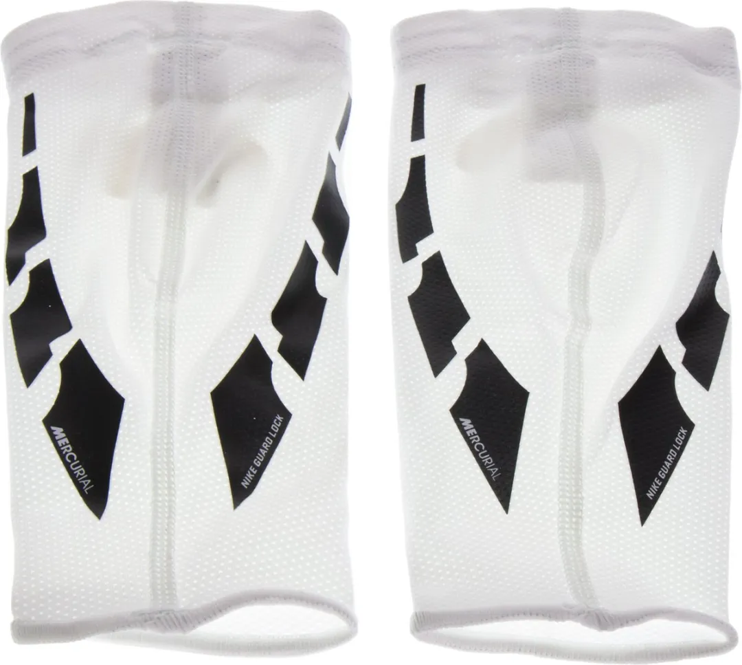 Nike Guard Lock Elite Sleeves M - Wit/Zwart - afbeelding 6 van 6
