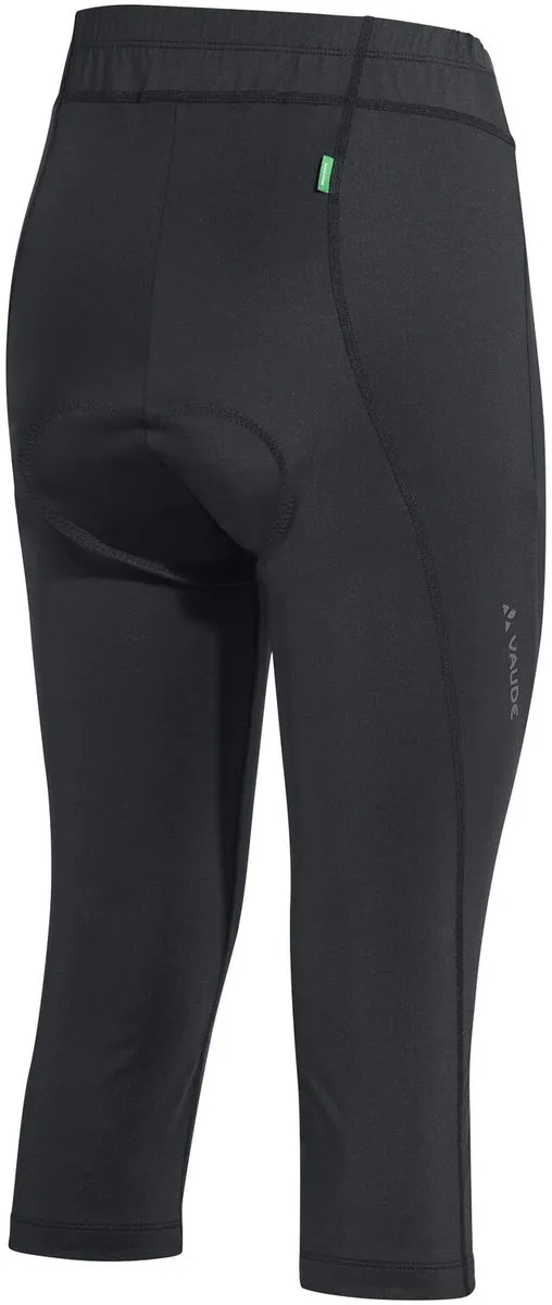 Vaude Matera 3/4 Tights Fietsbroek - Dames - 34 - Zwart - afbeelding 6 van 6