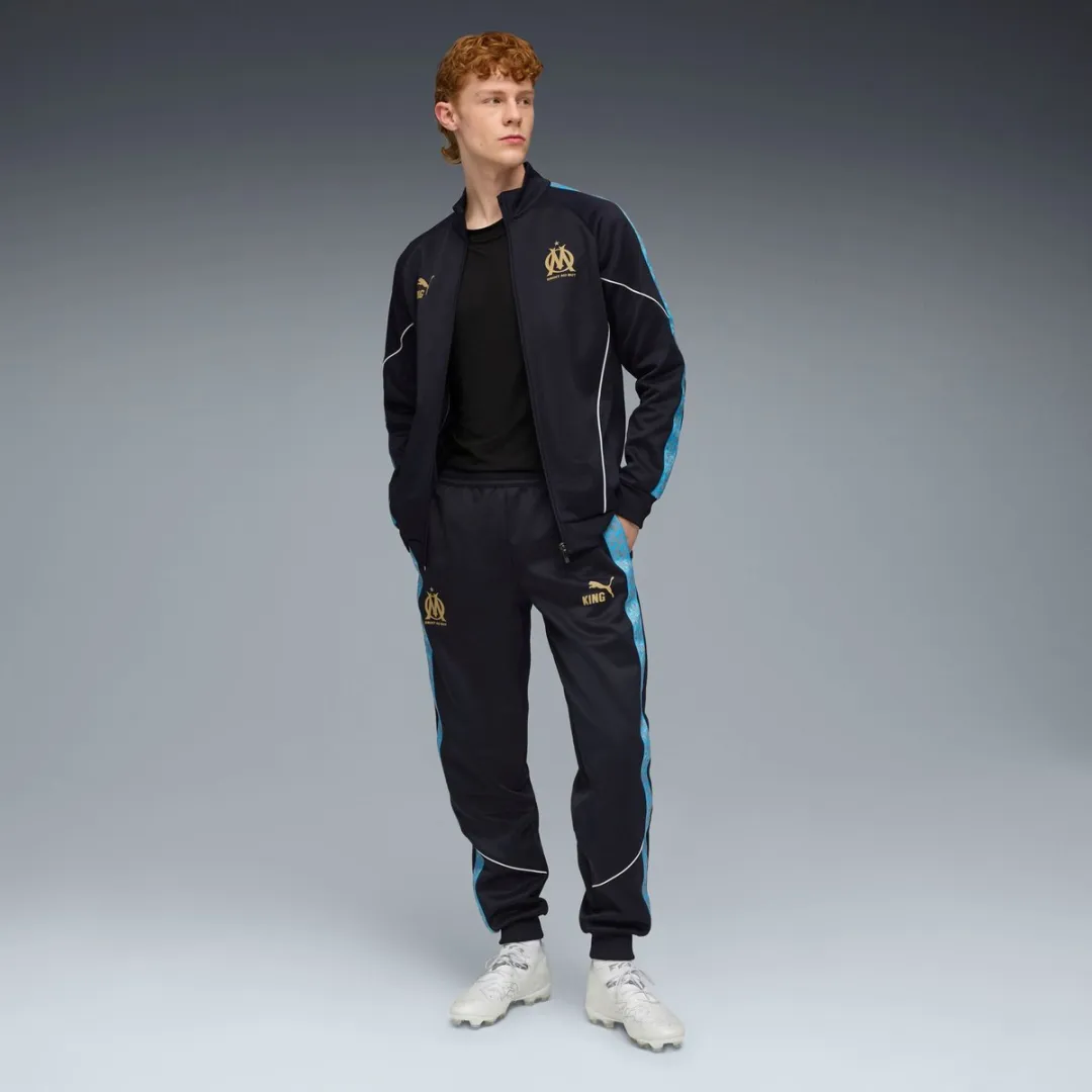 PUMA OM King Anthem 2025/26 Joggingbroek - S - Zwart