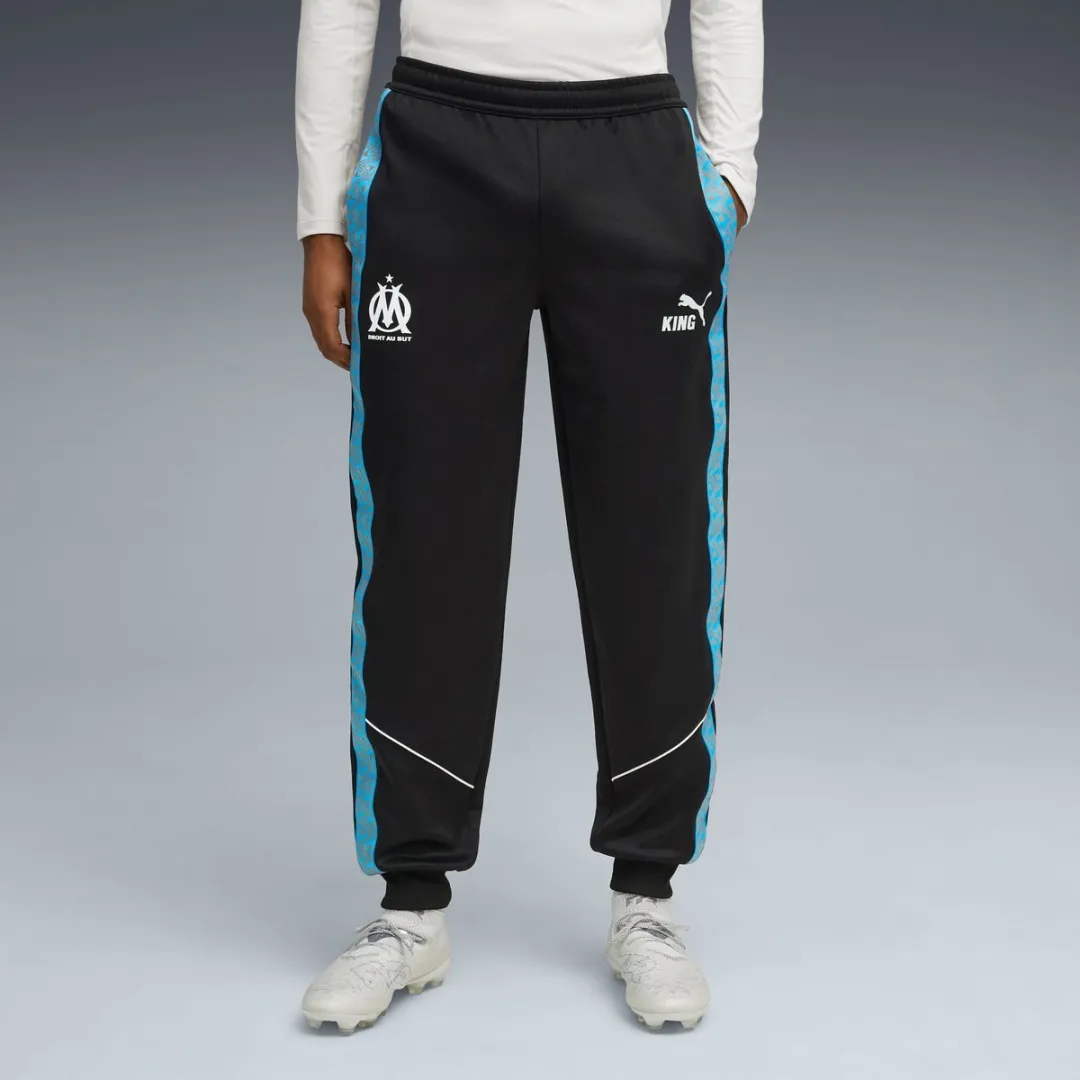 PUMA OM King Anthem 2025/26 Joggingbroek - S - Zwart