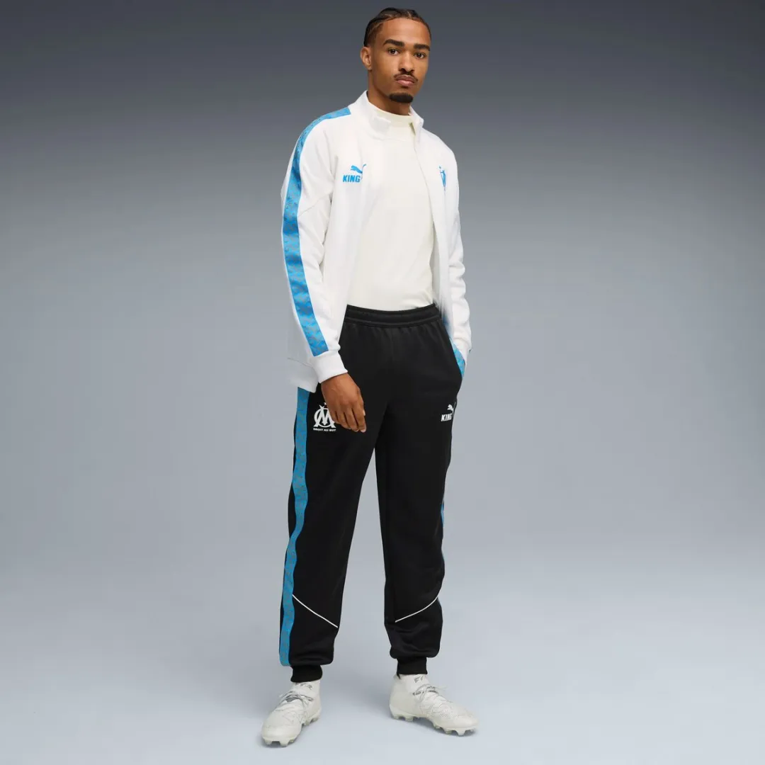 PUMA OM King Anthem 2025/26 Joggingbroek - S - Zwart