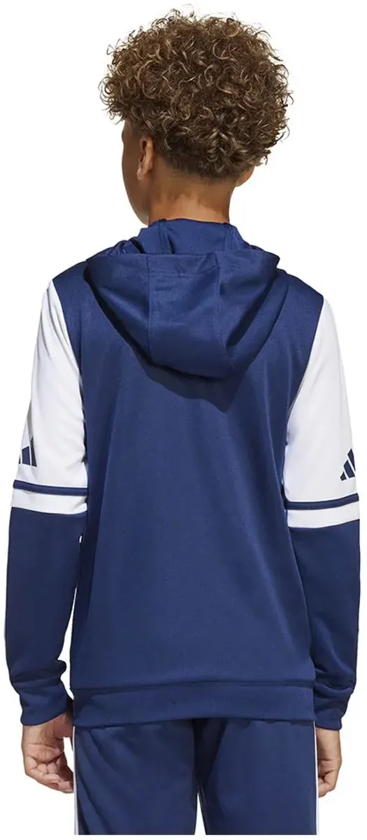 Adidas Squadra 25 Hooded Trainingsjas Junior 176 - Zwart/Wit