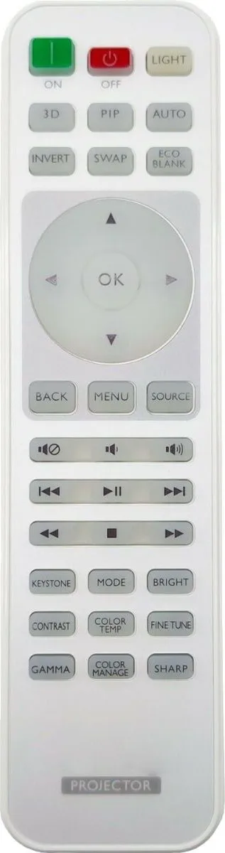 BenQ W2000 Afstandsbediening 5J.J9M06.001