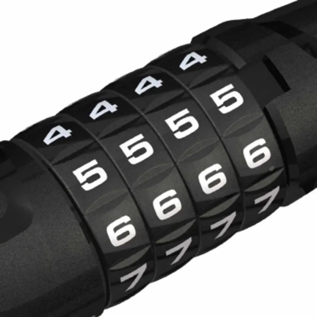 ABUS Numero 5510C/180 Cijfercode Kabelslot 10mm - Zwart