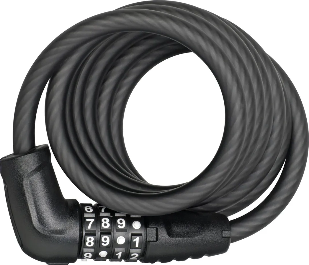 ABUS Numero 5510C/180 Cijfercode Kabelslot 10mm - Zwart - afbeelding 6 van 6