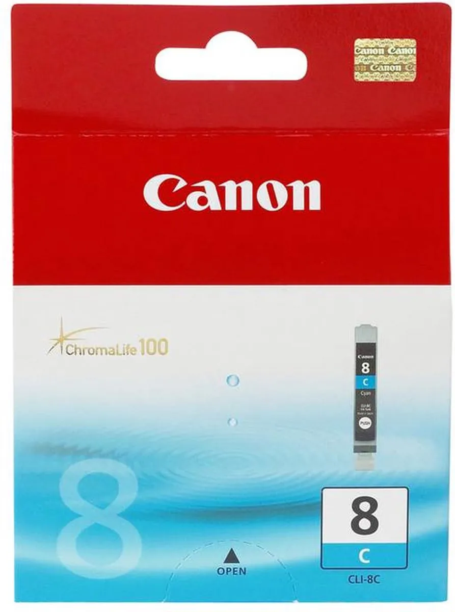 Canon CLI-8C Cyaan Inktcartridge - 13ml