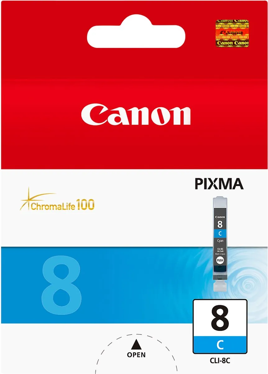 Canon CLI-8C Cyaan Inktcartridge - 13ml