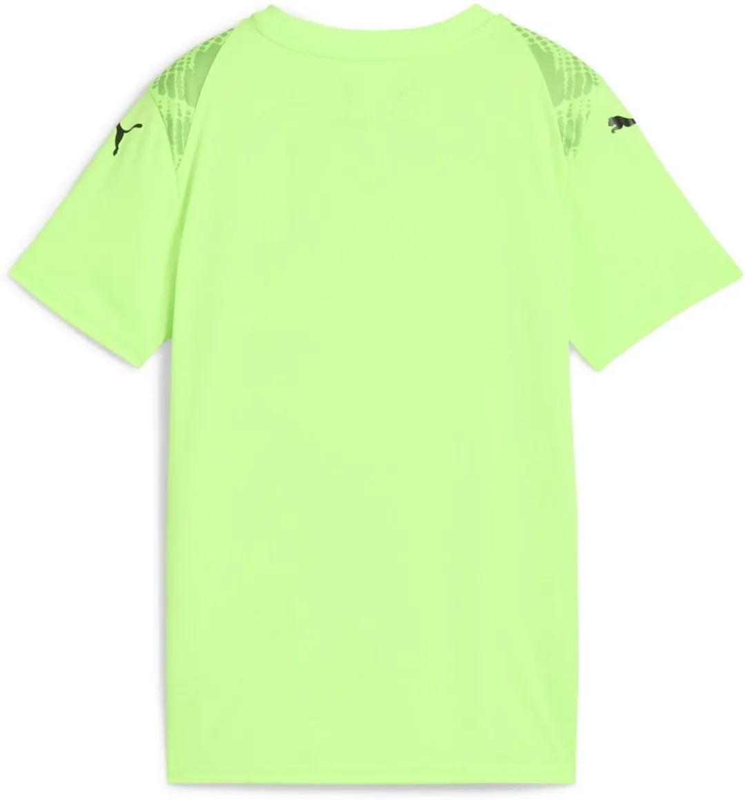PUMA Kinder TeamUltimate Jersey Jr 706282 - 116 - Green Glare/Black
