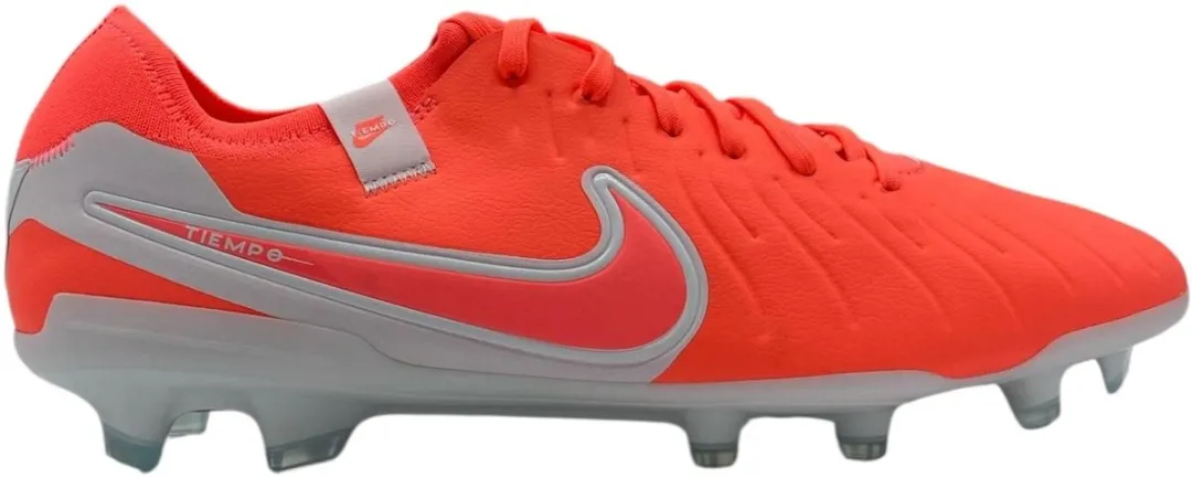 Nike Legend 10 Pro FG Voetbalschoenen - 42.5 - Rood/Wit