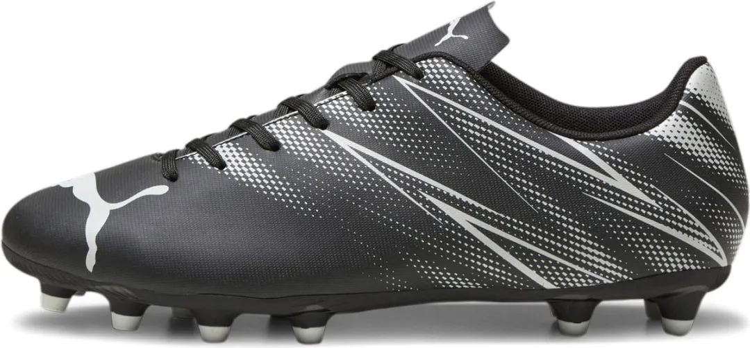 PUMA Attacanto FG/AG Heren Sportschoenen 43 - Zwart/Silver Mist