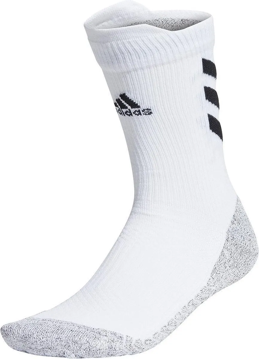 adidas Alphaskin Traxion Crew Light Cushion Sokken 46-48 - Wit