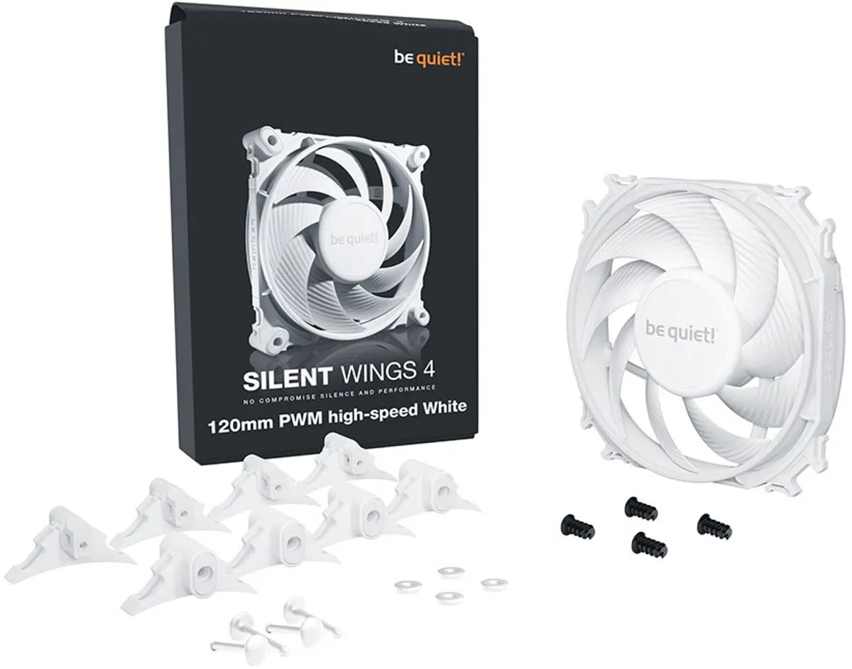 be quiet! Silent Wings 4 BL114 PC-Ventilator 120mm - Wit