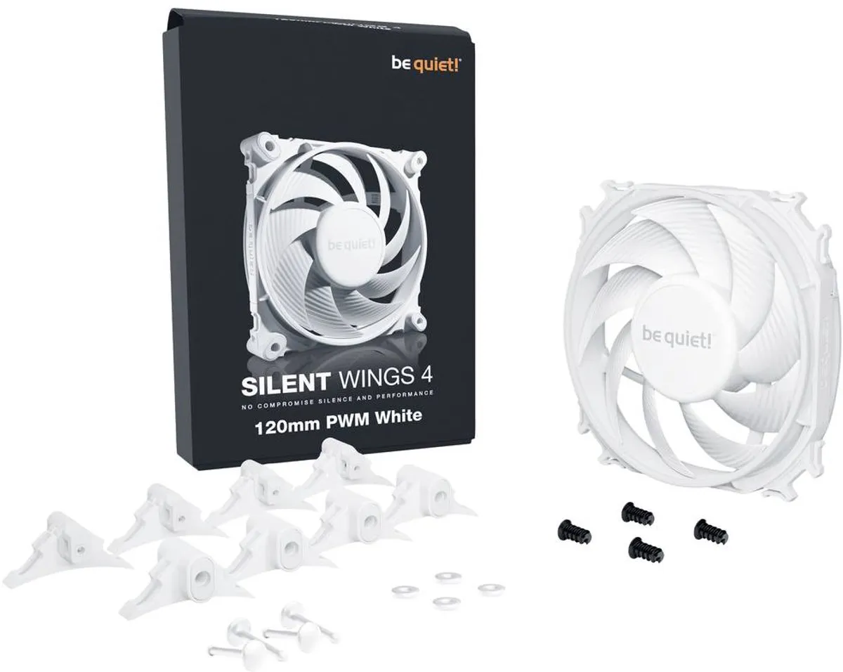 be quiet! Silent Wings 4 BL114 PC-Ventilator 120mm - Wit
