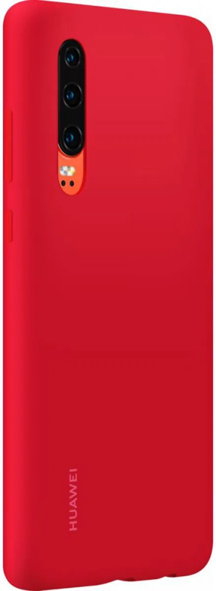 Huawei Silicon Hoesje P30 - Rood - 51992848 - afbeelding 2 van 6