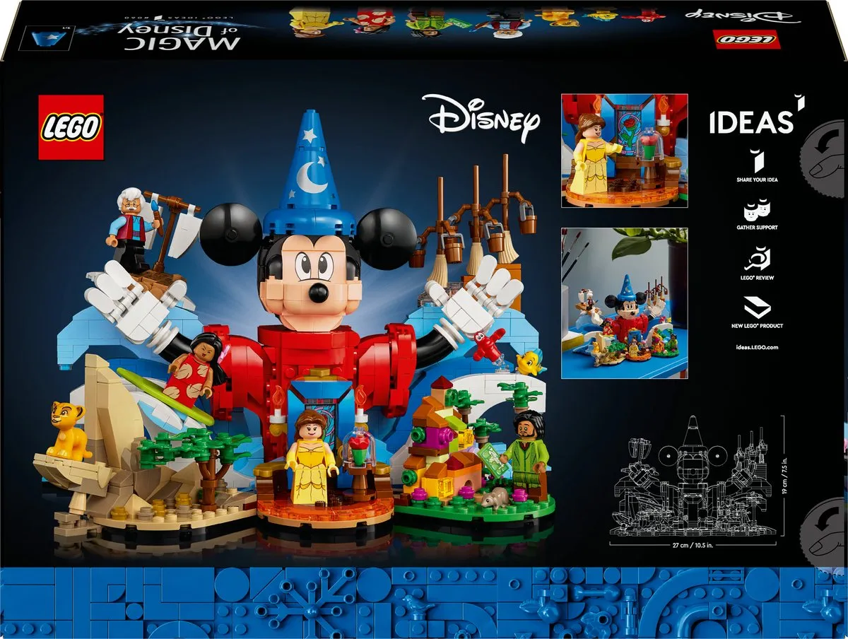 LEGO Ideas Disney Magie 21352 - 1103 Stukken - afbeelding 6 van 6