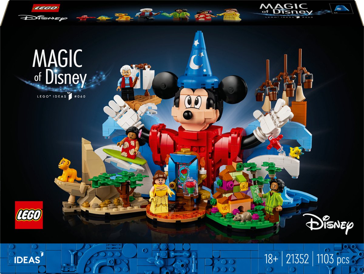 LEGO Ideas Disney Magie - 21352