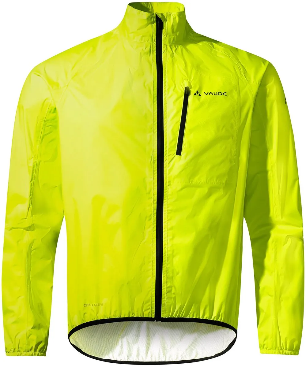 Vaude Drop Jacket III Hardshell Jack Heren - Neon Geel - XXXL