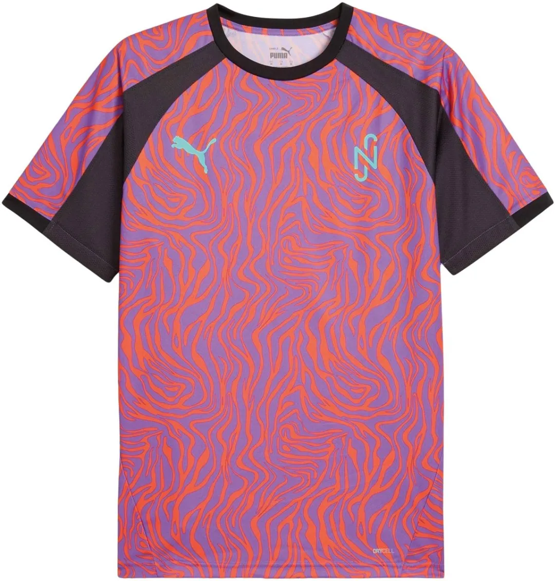 PUMA Neymar Jr Creativity Jersey Shirt - XL - Paars/Donkergrijs/Orange