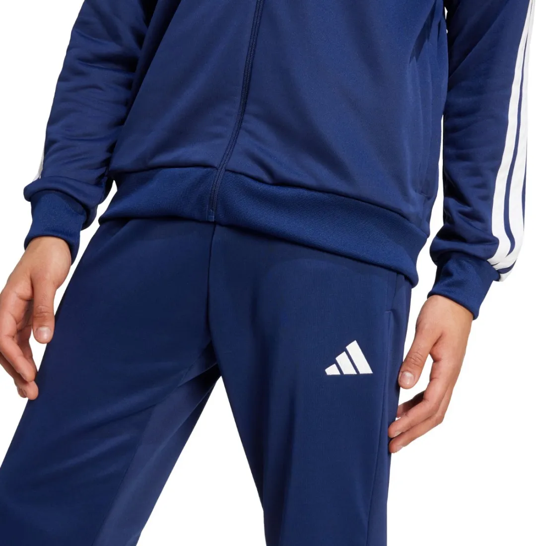 adidas Trainingspak Heren Basic 3-Stripes - Donkerblauw - 2XL