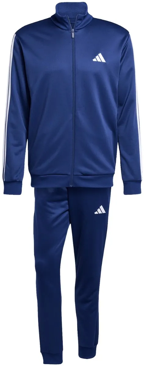 adidas Trainingspak Heren Basic 3-Stripes - Donkerblauw - 2XL