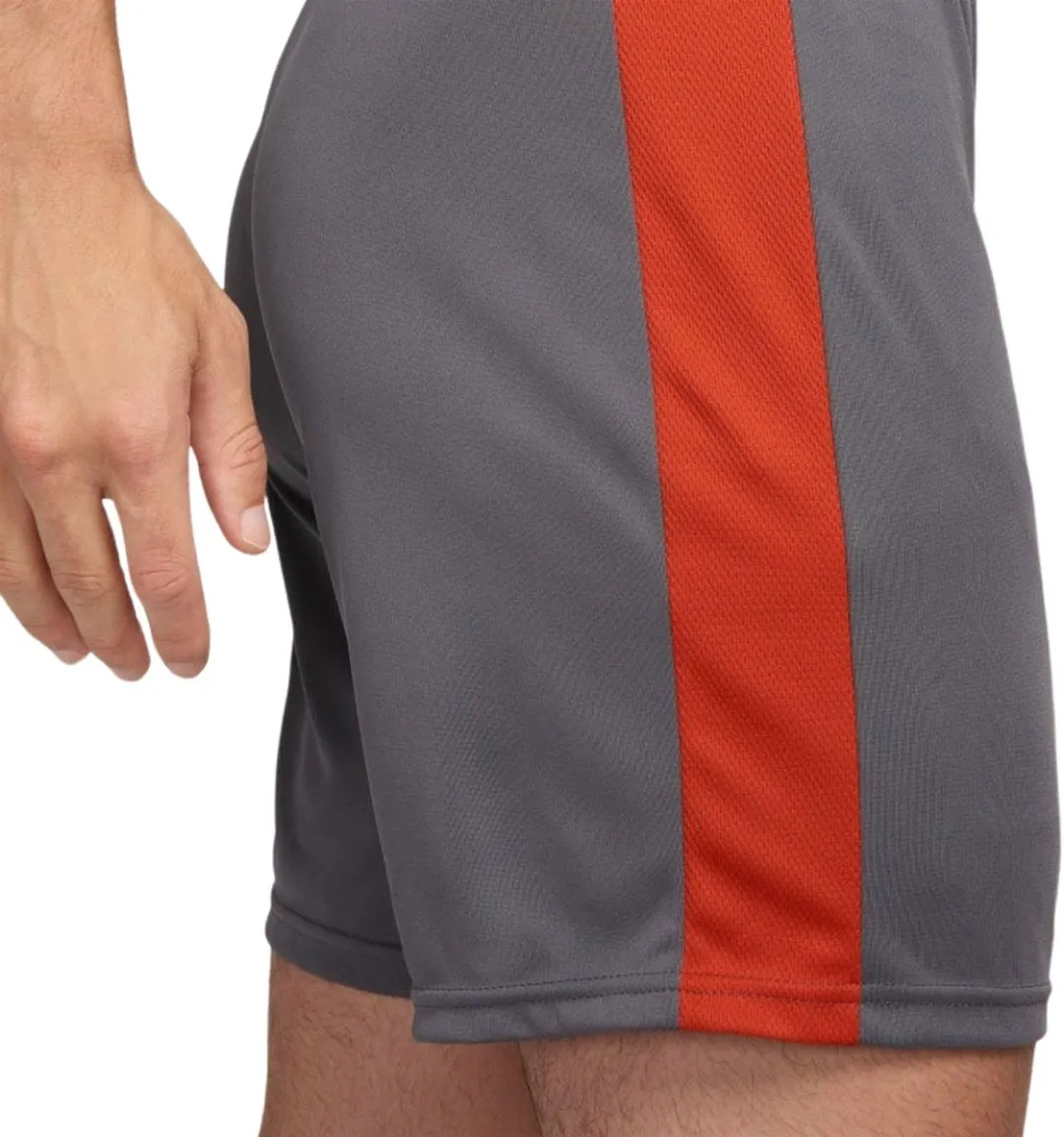 Nike Dri-FIT Academy Short Heren L - Grijs/Rood
